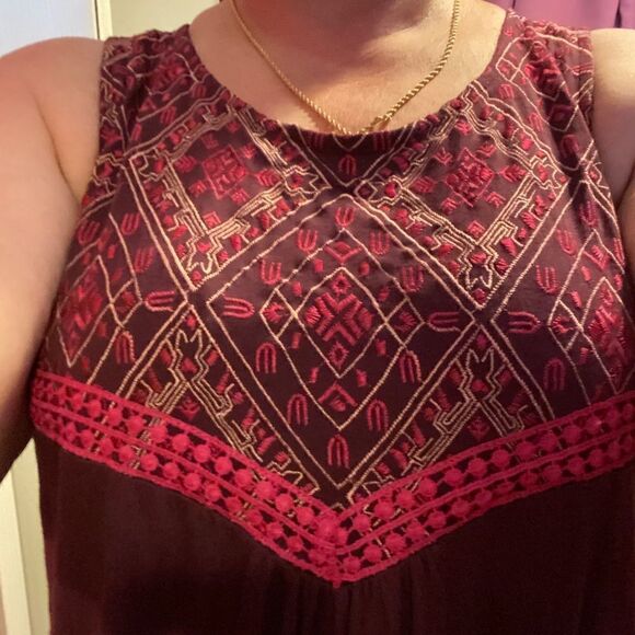 FadedโGloryโPurpleโTankย TopโOpenโBackโXLโ16-18 - Picture 5 of 8